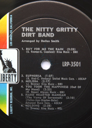 The Nitty Gritty Dirt Band* : The Nitty Gritty Dirt Band (LP, Album, Mono, Res)