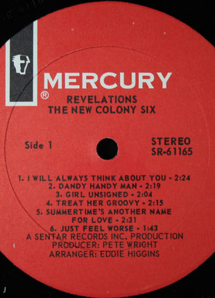 The New Colony Six : Revelations (LP, Album)