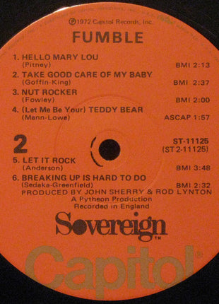 Fumble (3) : Fumble (LP, Album)