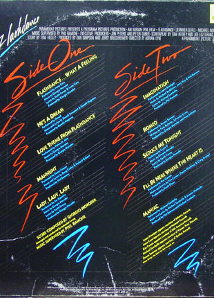 Various : Flashdance (Original Soundtrack From The Motion Picture) (LP, Album, 53 )