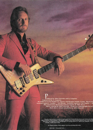 John Entwistle : Too Late The Hero (LP, Album, SP )