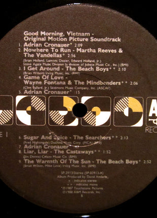 Various : Good Morning, Vietnam - The Original Motion Picture Soundtrack (LP, Comp, Mono)