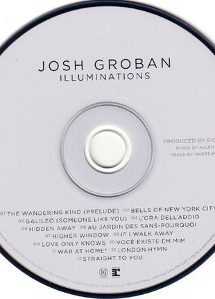 Josh Groban : Illuminations (CD, Album)