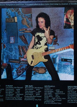 Paul Kossoff : Back Street Crawler (LP, Album)
