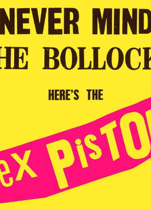 the album cover for Sex Pistols - Never Mind the Bollocks