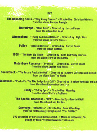 Various : Punk-O-Rama Vol. 9 (CD, Comp + DVD-V, Comp, NTSC)
