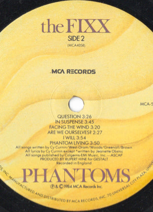 The Fixx : Phantoms (LP, Album, Glo)