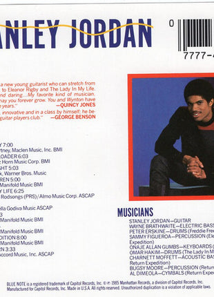 Stanley Jordan : Magic Touch (CD, Album, RE)