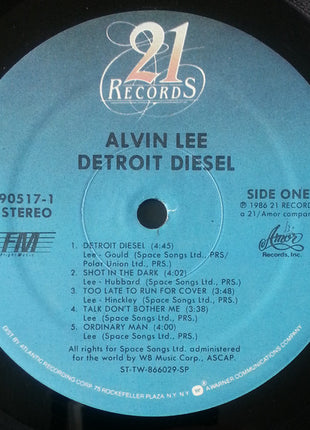 Alvin Lee : Detroit Diesel (LP, Album)