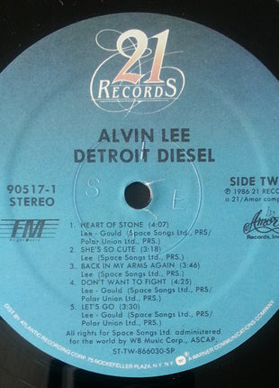 Alvin Lee : Detroit Diesel (LP, Album)