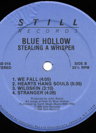 Blue Hollow : Stealing A Whisper (LP, Album)