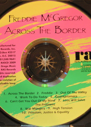 Freddie McGregor : Across The Border (CD, Album, RE)