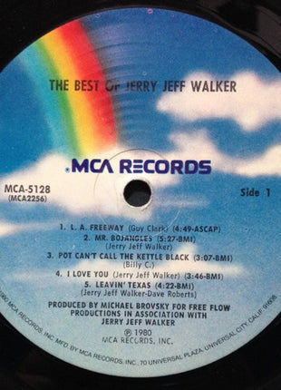 Jerry Jeff Walker : The Best Of Jerry Jeff Walker (LP, Comp)