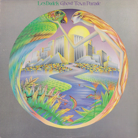 Les Dudek : Ghost Town Parade (LP, Album, Pit)