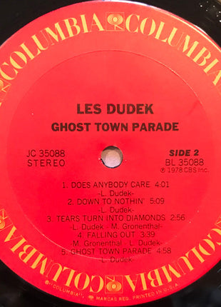Les Dudek : Ghost Town Parade (LP, Album, Pit)