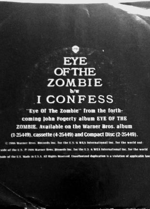 John Fogerty : Eye Of The Zombie (7", Single)