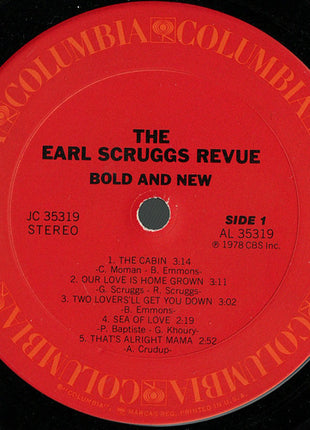 Earl Scruggs Revue : Bold And New (LP, Album)