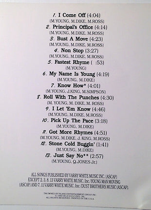 Young M.C.* : Stone Cold Rhymin' (CD, Album, Club, CRC)