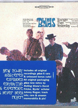 The Byrds : Younger Than Yesterday (CD, Album, RE, RM, Pit)