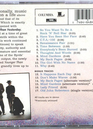 The Byrds : Younger Than Yesterday (CD, Album, RE, RM, Pit)