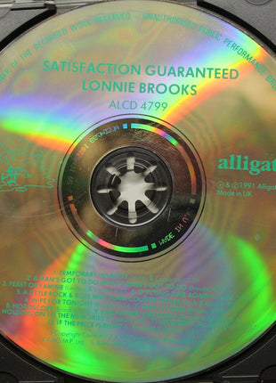Lonnie Brooks : Satisfaction Guaranteed (CD, Album)