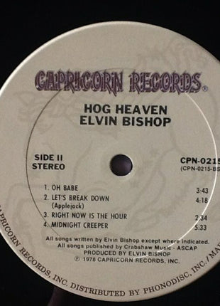 Elvin Bishop : Hog Heaven (LP, Album, Pit)