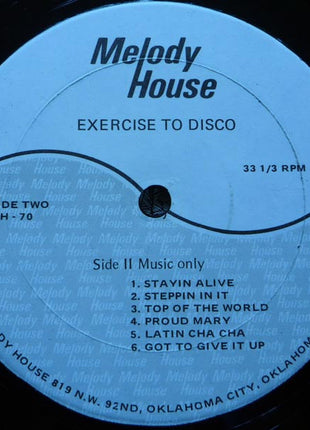 Various : Exercise To Disco (LP, Gat)