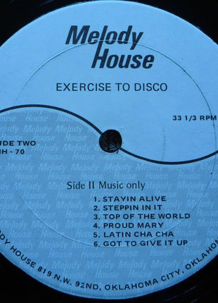 Various : Exercise To Disco (LP, Gat)