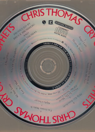 Chris Thomas (9) : Cry Of The Prophets (CD, Album)