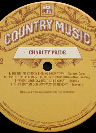 Charley Pride : Country Music (LP, Comp, Bar)