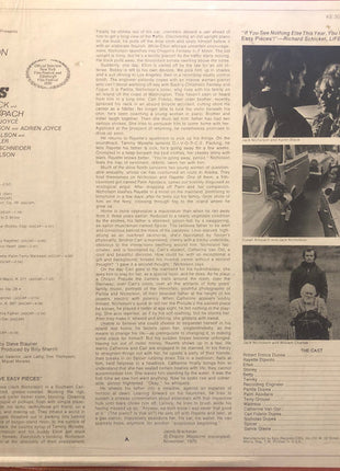 Various : Five Easy Pieces (Original Soundtrack Recording) (LP, Album)