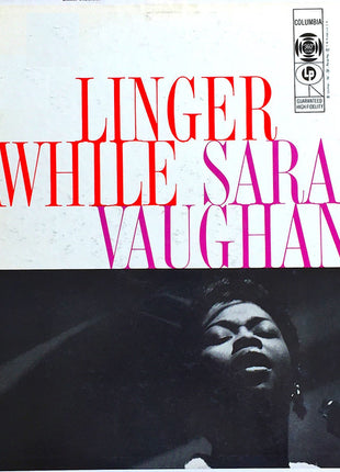 Sarah Vaughan : Linger Awhile (LP, Album, Mono)