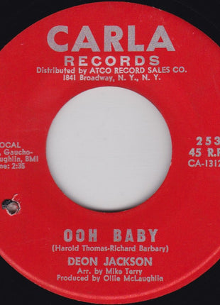 Deon Jackson : Ooh Baby / All On A Sunny Day (7", Single, SP )