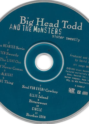 big head todd and the monsters cd Big Head Todd & The Monsters
