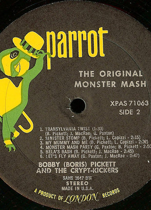 Bobby (Boris) Pickett And The Crypt-Kickers : The Original Monster Mash (LP, Album, RE)