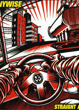 the album cover for Pennywise - Straight Ahead