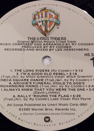 Ry Cooder : The Long Riders (Original Sound Track) (LP, Album)