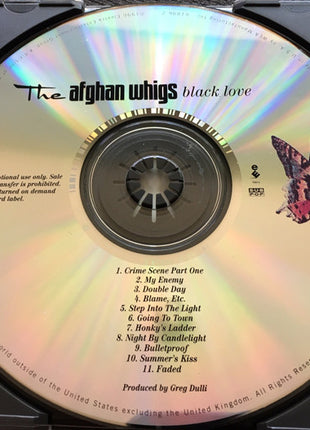 The Afghan Whigs : Black Love (CD, Album, Promo)