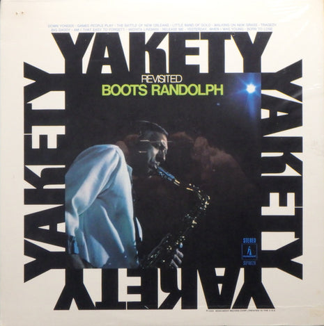 Boots Randolph : Yakety Revisited (LP, Album)