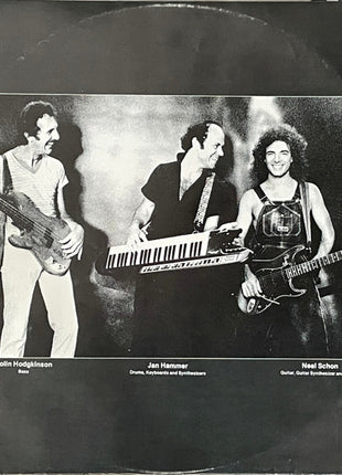 Neal Schon & Jan Hammer* : Untold Passion (LP, Album, Pit)