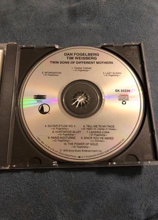 Dan Fogelberg & Tim Weisberg : Twin Sons Of Different Mothers (CD, Album, RE)