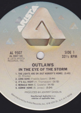 Outlaws : In The Eye Of The Storm (LP, Album, Ter)