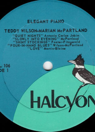 Teddy Wilson, Marian McPartland : Elegant Piano (LP, Album, RE, PRC)