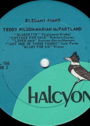 Teddy Wilson, Marian McPartland : Elegant Piano (LP, Album, RE, PRC)