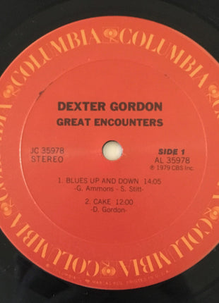 Dexter Gordon : Great Encounters (LP, Album, San)