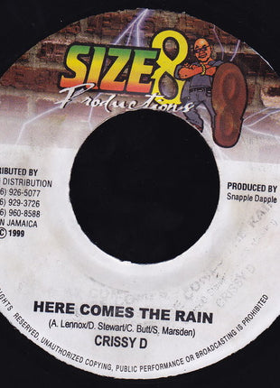 Crissy D : Here Comes The Rain (7")