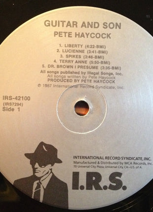 Pete Haycock : Guitar And Son (LP, Album)