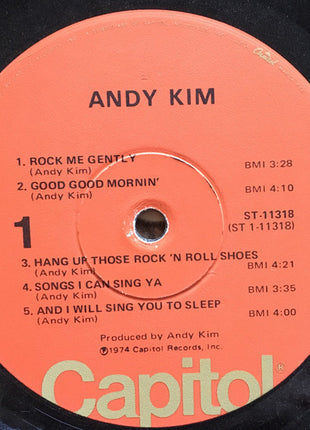 Andy Kim : Andy Kim (LP, Album, Win)