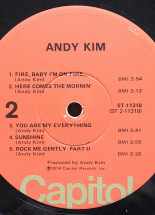 Andy Kim : Andy Kim (LP, Album, Win)