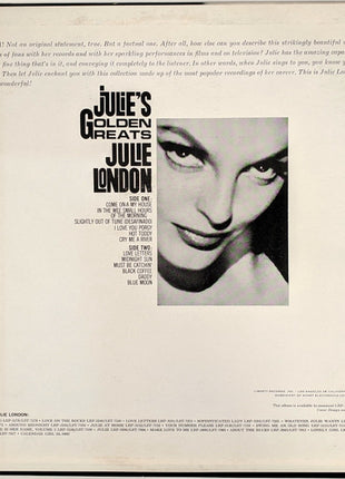 Julie London : Julie's Golden Greats (LP, Comp, Mono)
